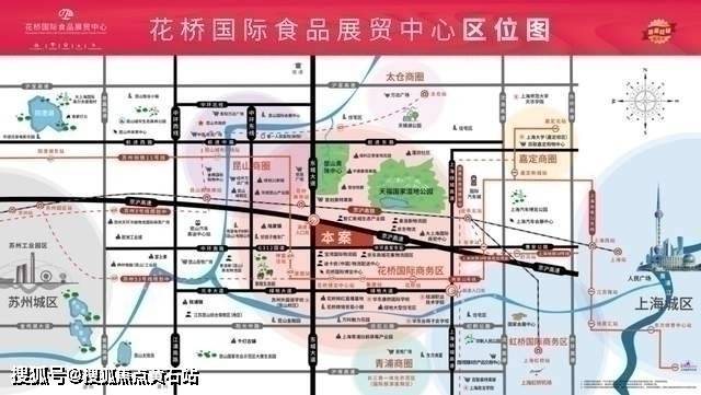 昆山沿街商铺花桥国际食品展贸中心(独立门面房)(图4)