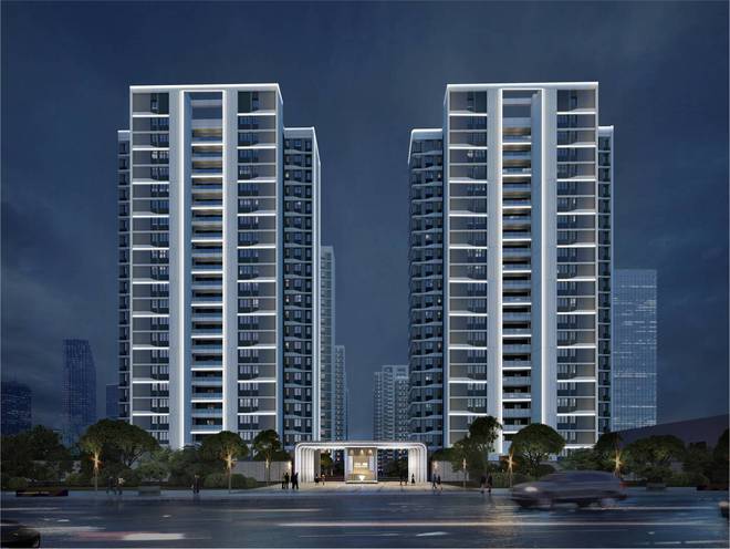 西安陕建崇文朗樾品质好房一房一价国企开发建筑类型(图3)