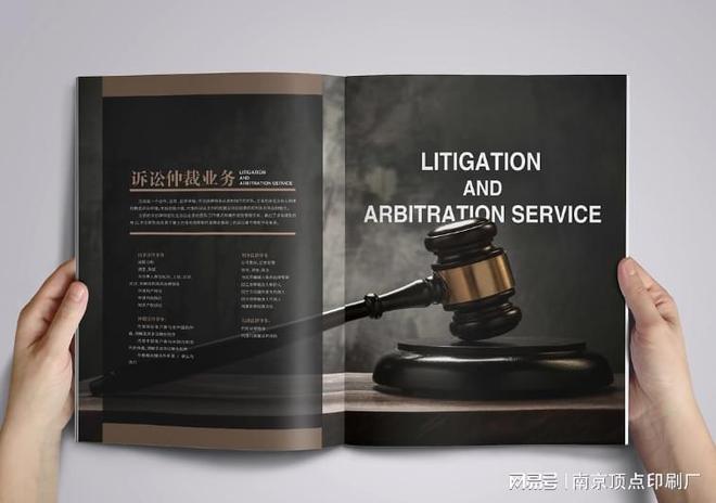 九游体育网站：南京法律业务宣传册设计-公司管理画册印刷-南京包装盒印刷(图4)
