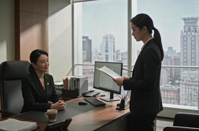 主管调我去后勤部打杂我没抗议老板原配陪客户参观见我后质问